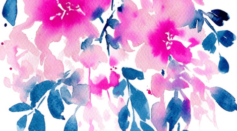 Усан-будгаар-зурах-цэцэгс