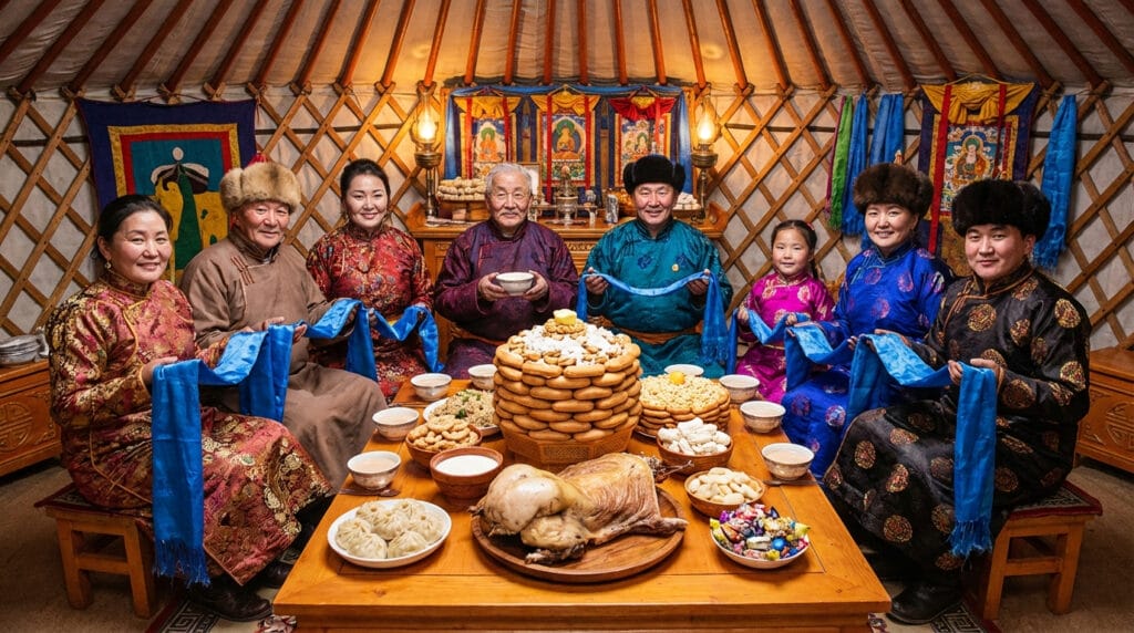 Цагаан сарын уламжлал